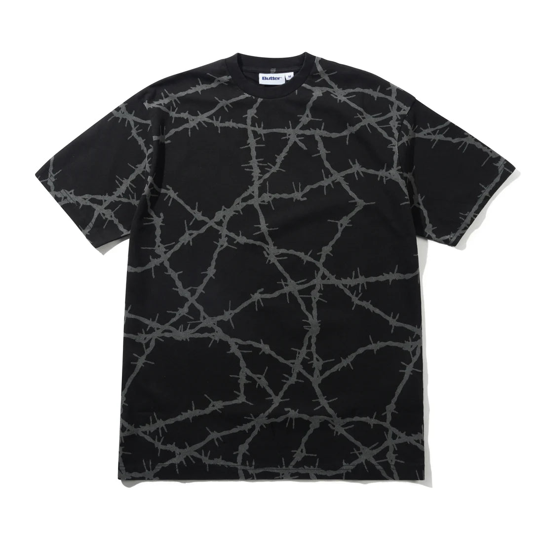 Butter Goods 'Wired' T-Shirt (Charcoal)