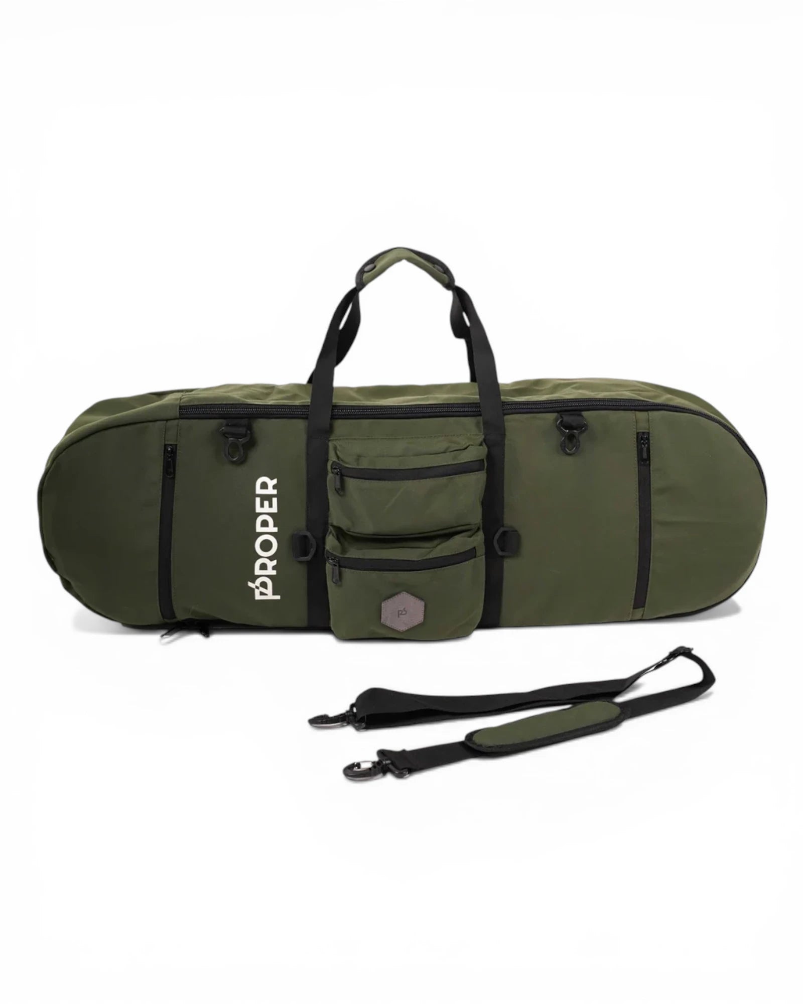 Proper 'Skate XL' Bag (Green) – Burrow Skateshop