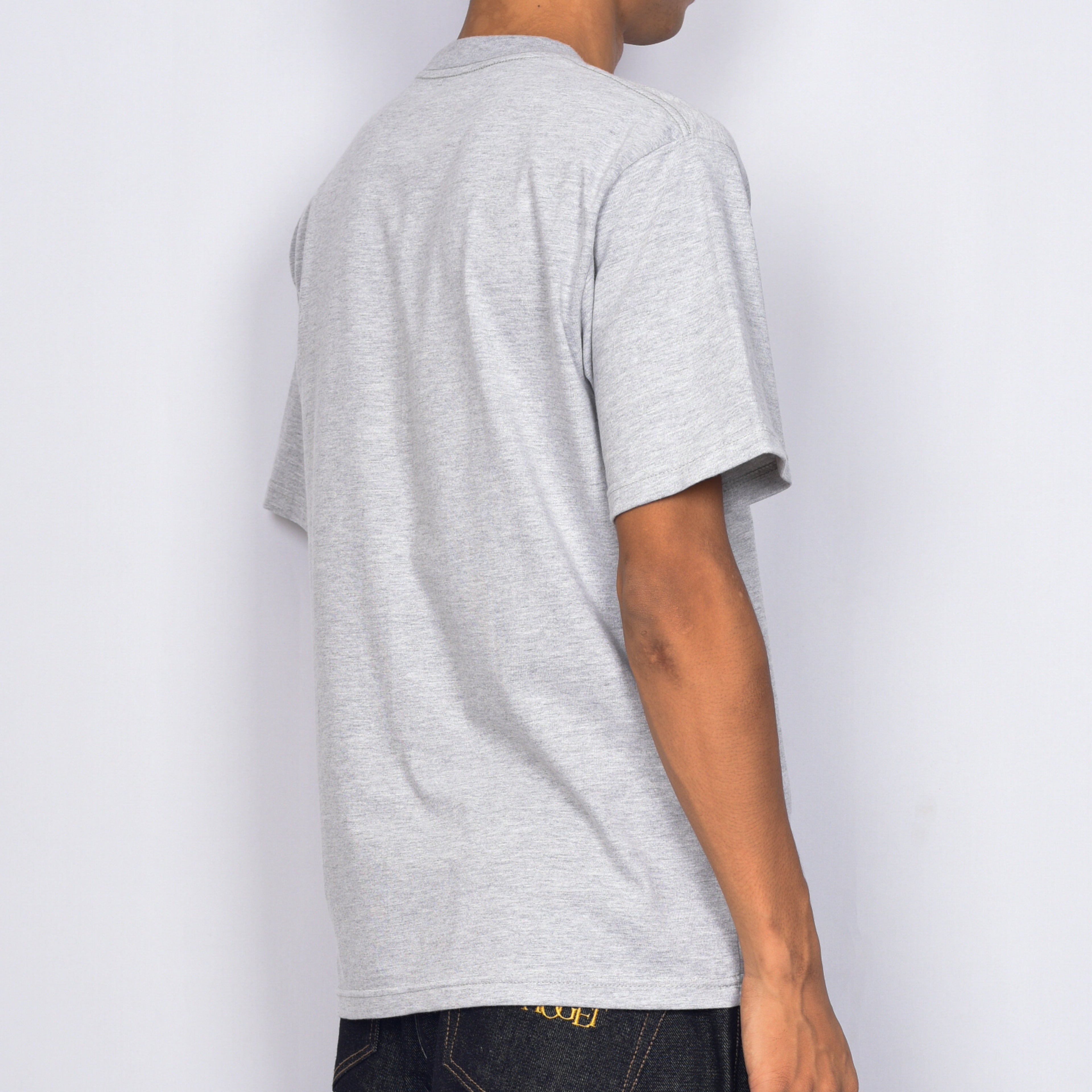 Holiday Route 'Calligraphy' T-Shirt (Misty Grey)