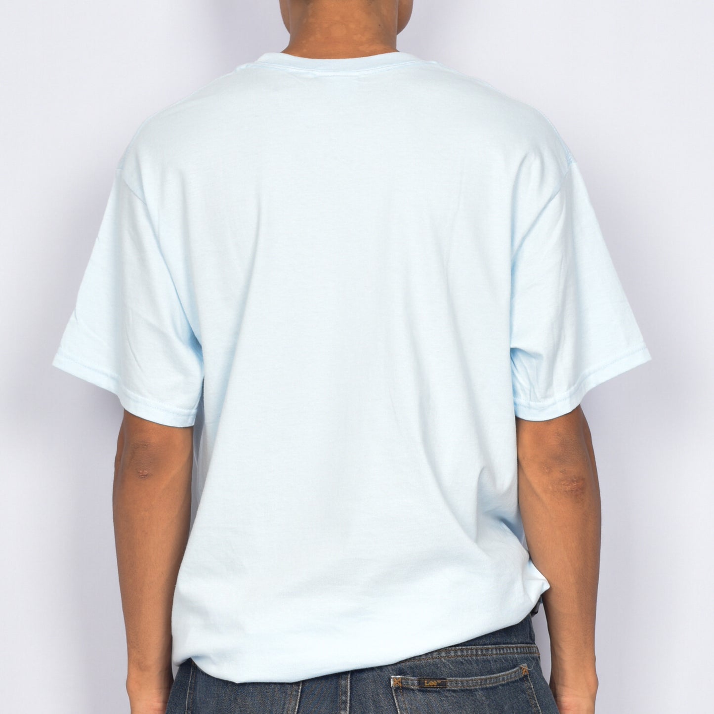 Sci-Fi Fantasy "Dino" T-Shirt (Chambray)