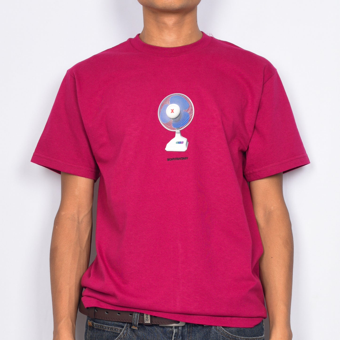 Sci-Fi Fantasy "Fan" T-Shirt (Cherry Red)