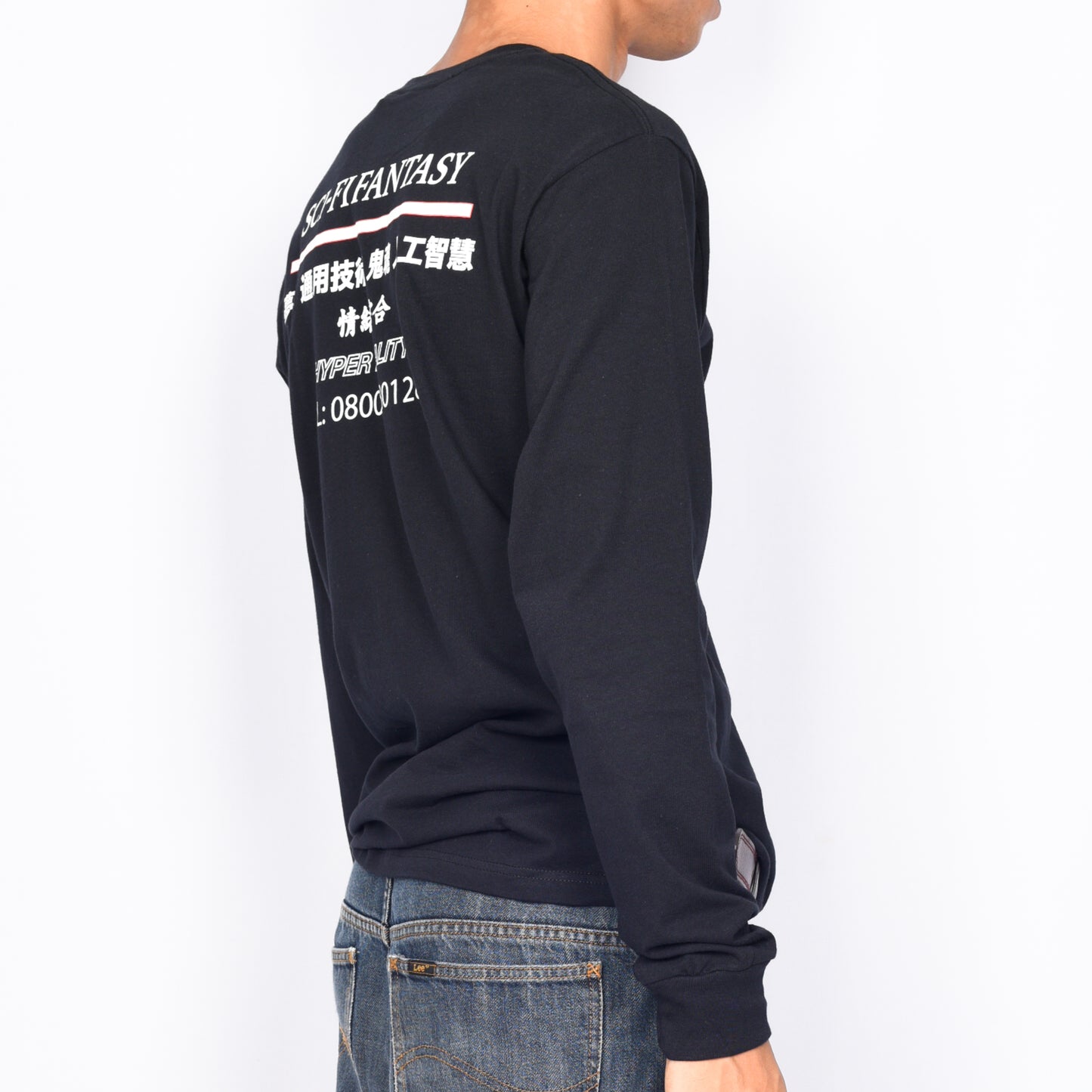 Sci-Fi Fantasy "Industrial" L/S Shirt (Black)