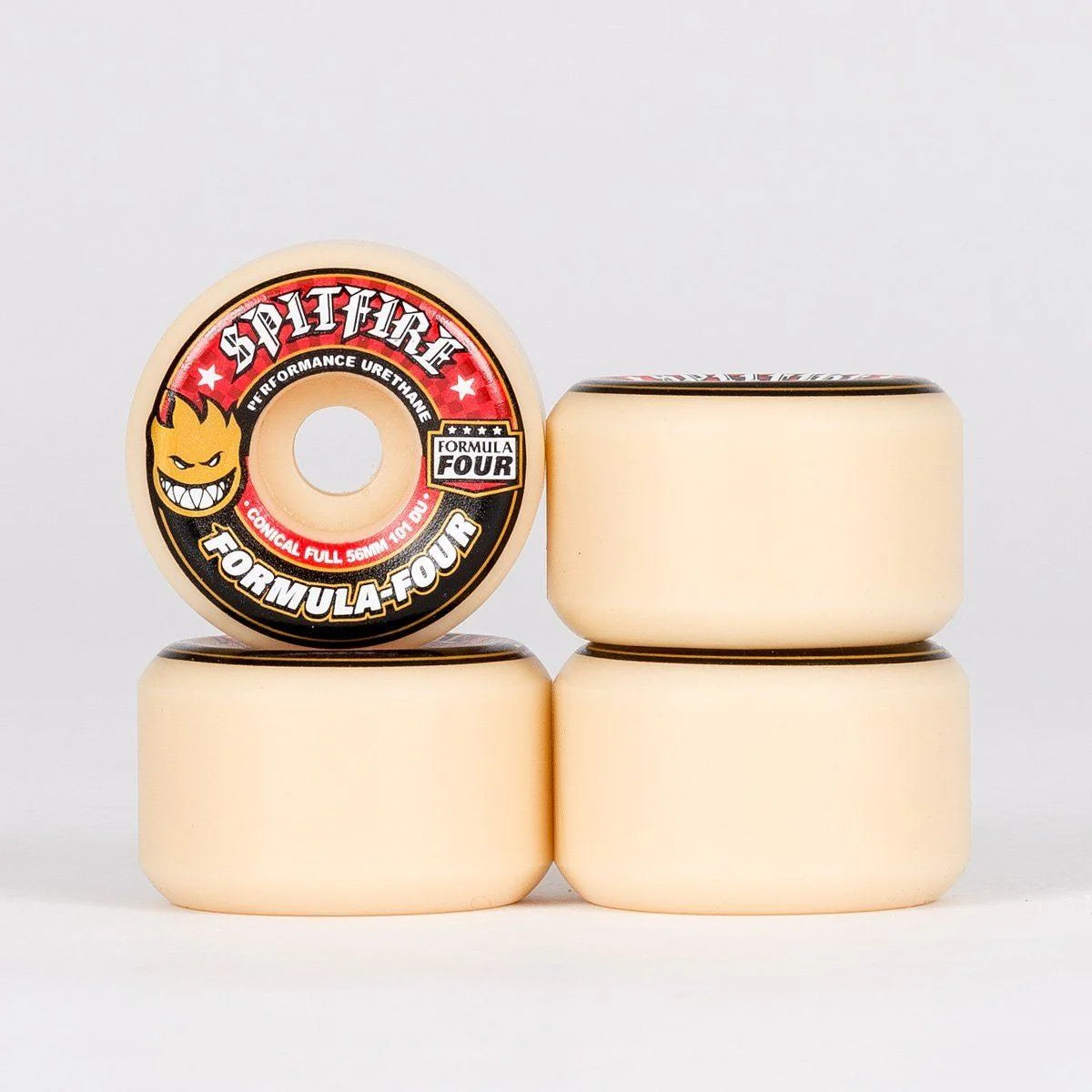 Spitfire 52mm/53mm/54mm/56mm (101A) 'Formula Four Conical Full' Wheels
