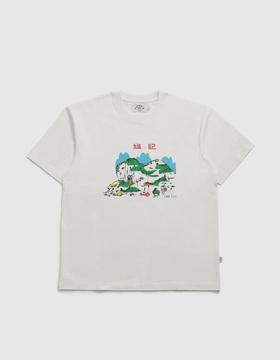 VICTORIA 'Souvenir' T-Shirt (White)