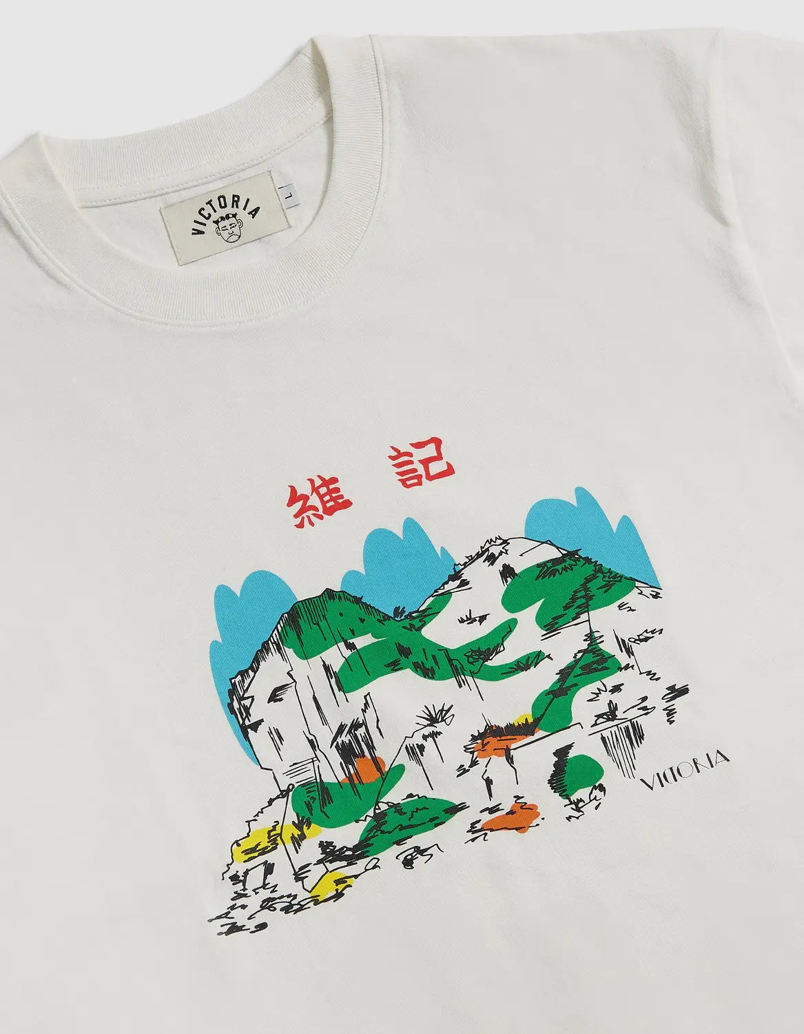 VICTORIA 'Souvenir' T-Shirt (White)