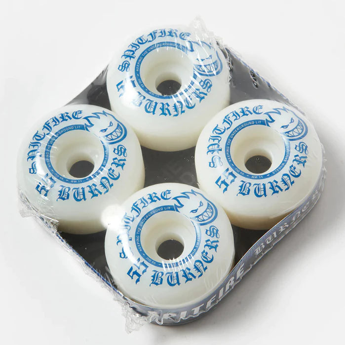 Spitfire 55mm (99A) 'Burner' Wheels (Blue)