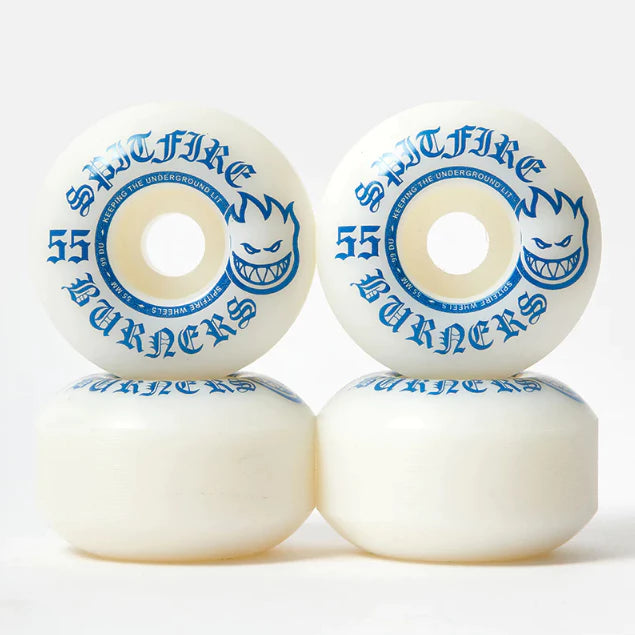 Spitfire 55mm (99A) 'Burner' Wheels (Blue)