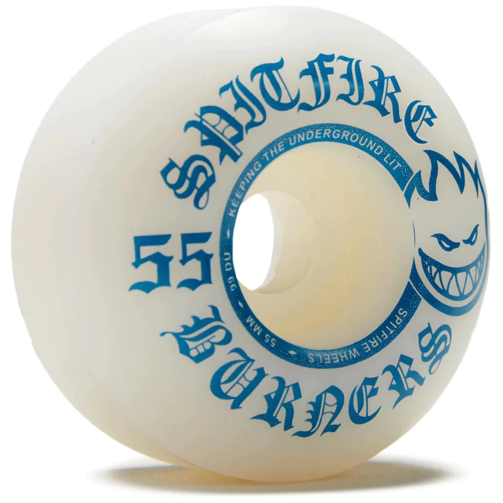 Spitfire 55mm (99A) 'Burner' Wheels (Blue)