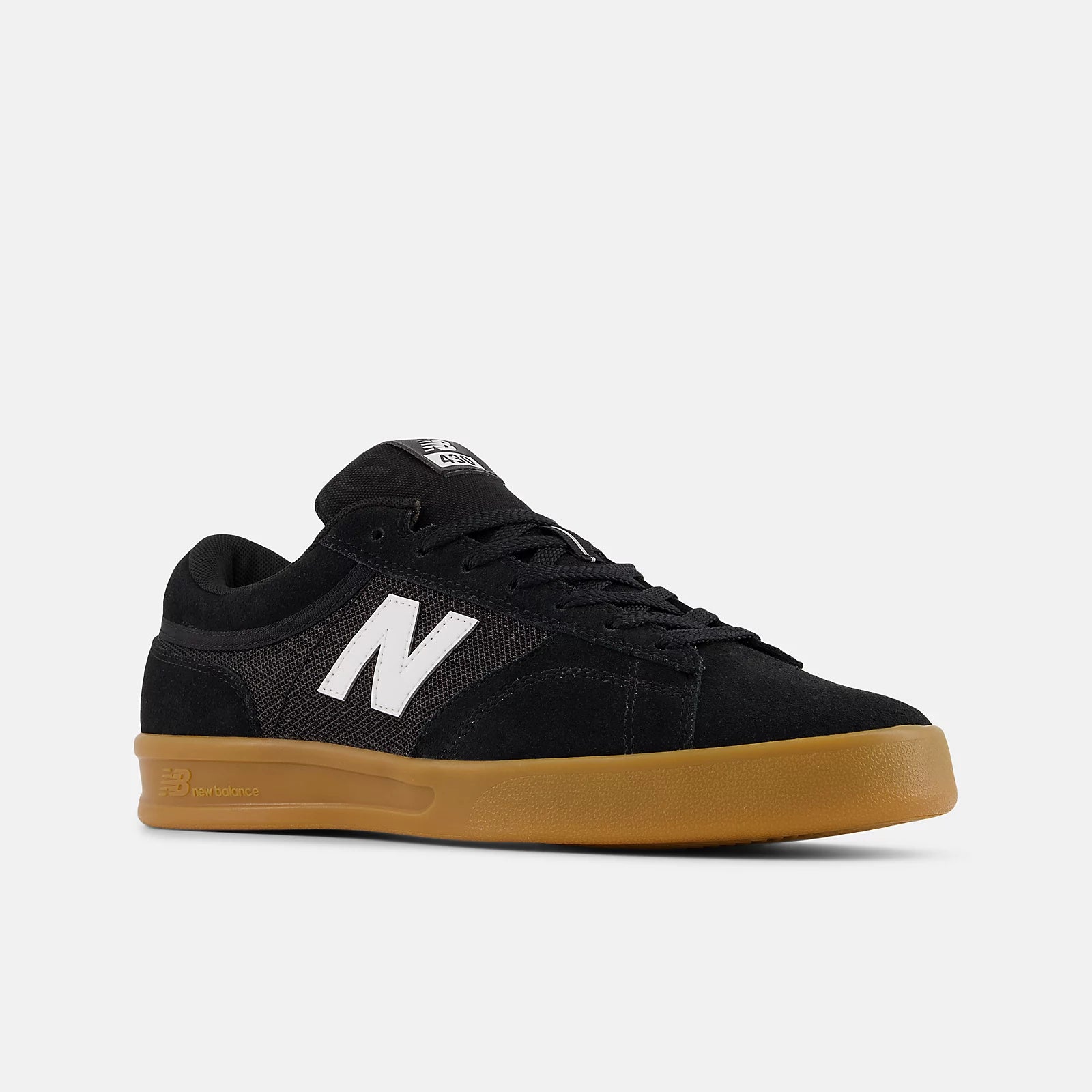 New Balance Numeric '430' Shoes (Black & White)