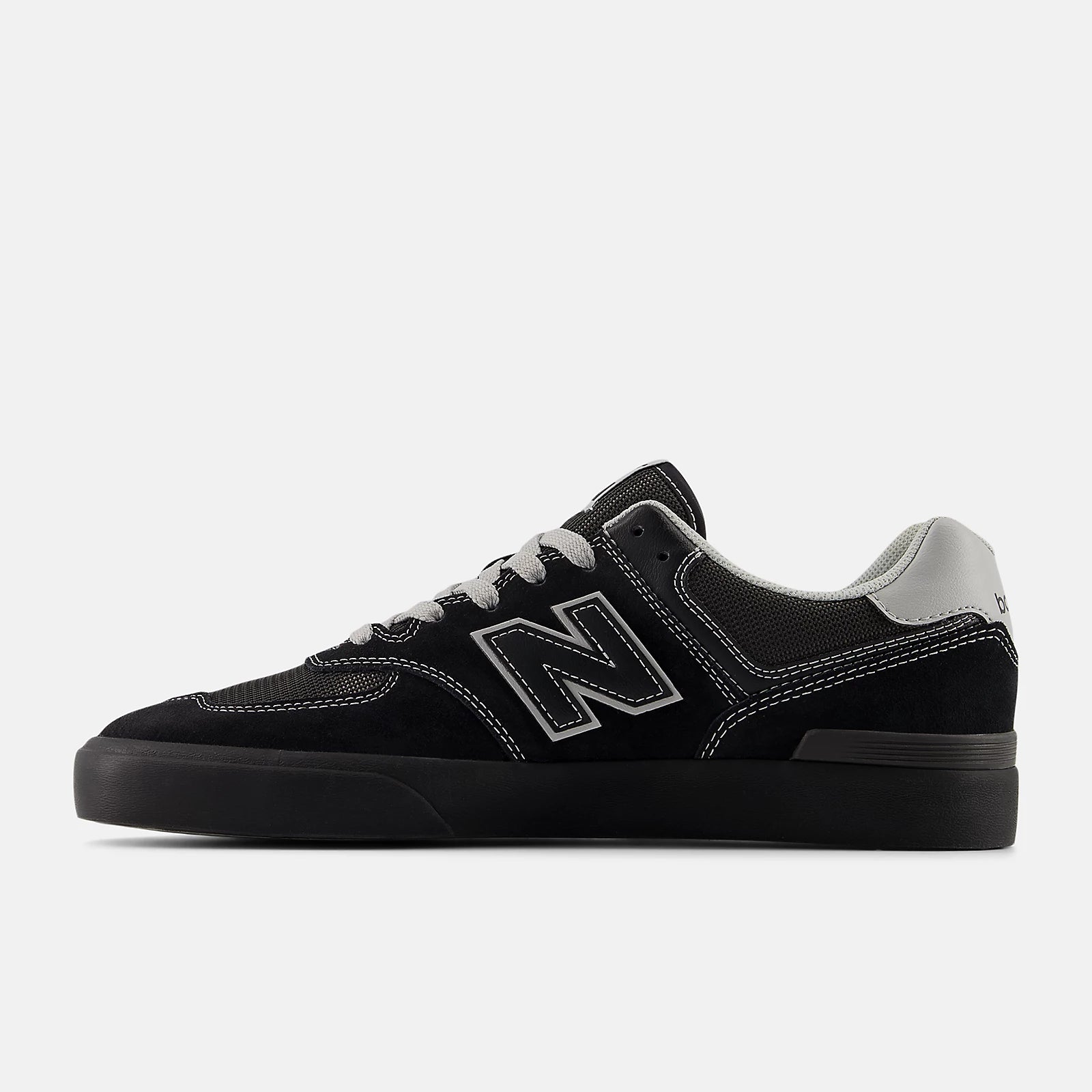 New Balance Numeric '574 Vulc' Shoes (Black/Grey)