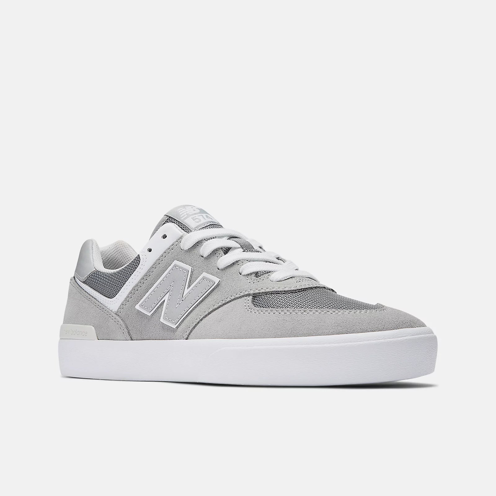 New Balance Numeric '574 Vulc' Shoes (Grey)