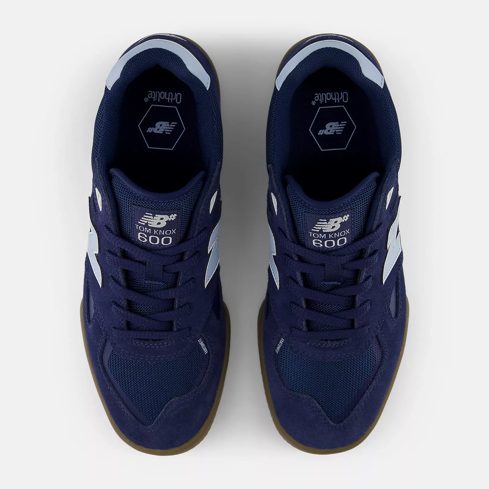 New Balance Numeric '600' Shoes (Navy/Sky Blue)
