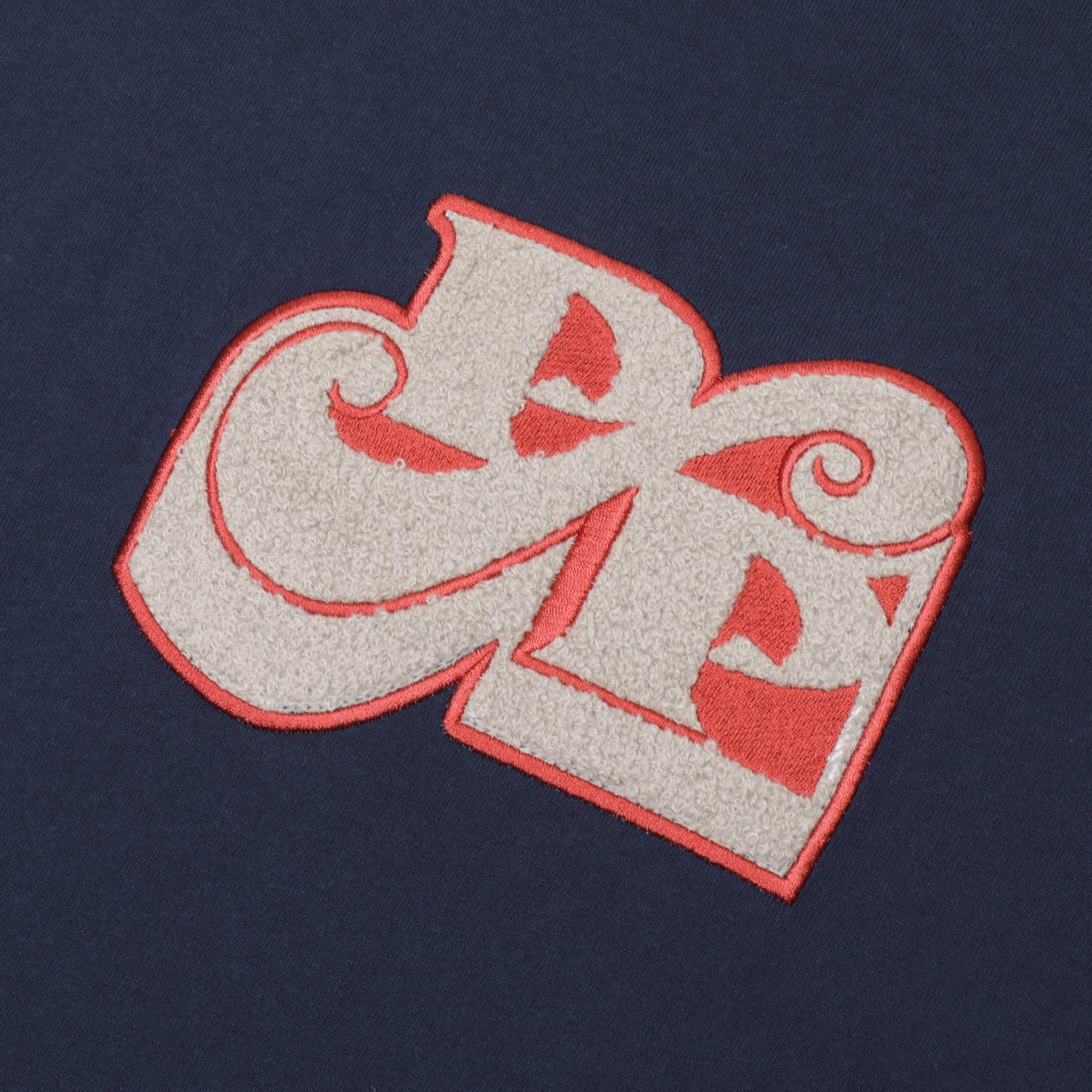 Pass~Port 'Tilde Stamp' T-Shirt (Navy)
