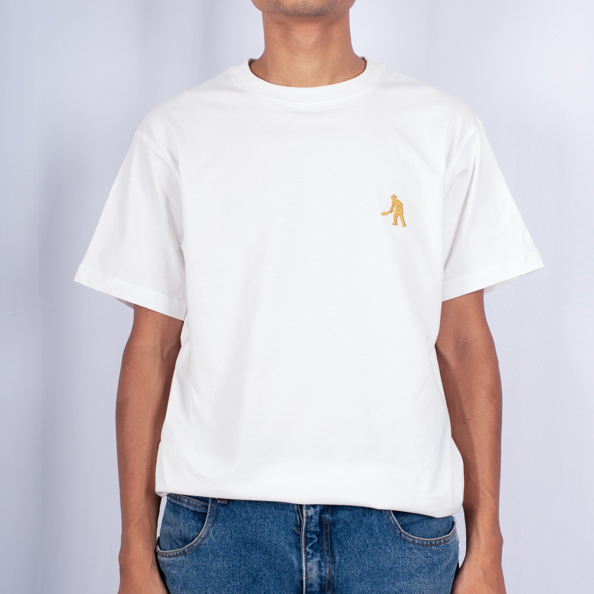 Pass~Port 'Workers Organic Cotton' T-Shirt (White)