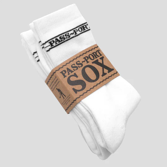 Pass~Port: Hi Sox 3 Pack R42 WHITE