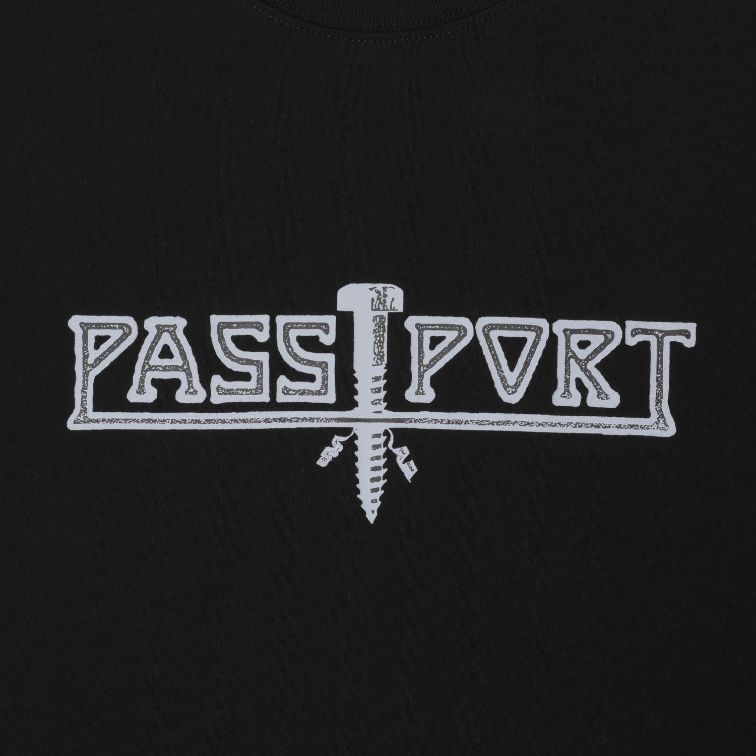 Pass~Port 'Screwed' T-Shirt (Black)