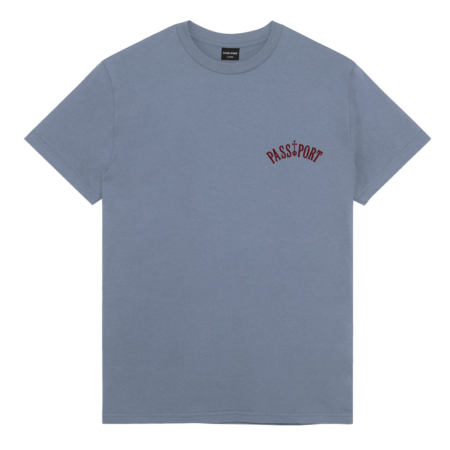 Pass~Port Sophomore Tee (Washed Out Blue)