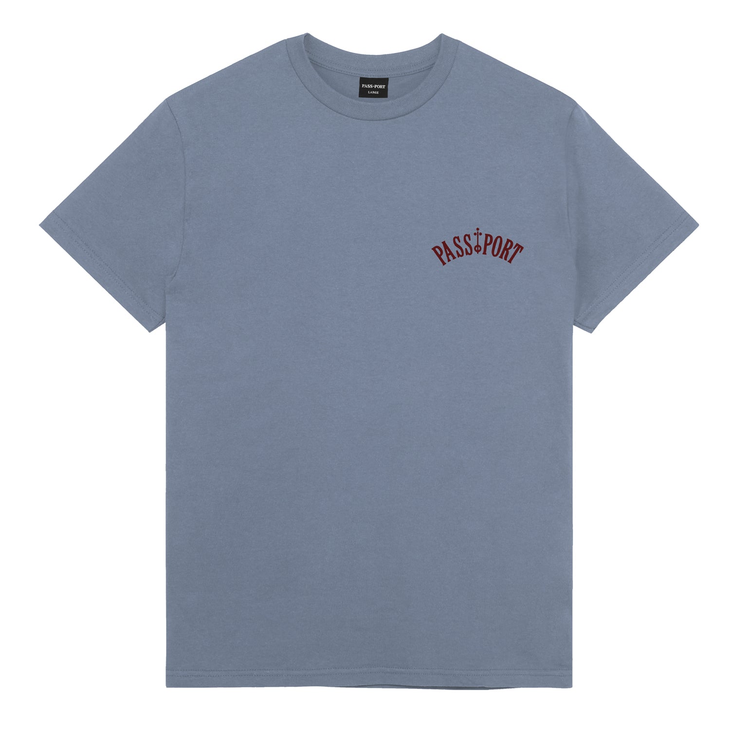 Pass~Port 'Sophomore' T-Shirt (Washed Out Blue)