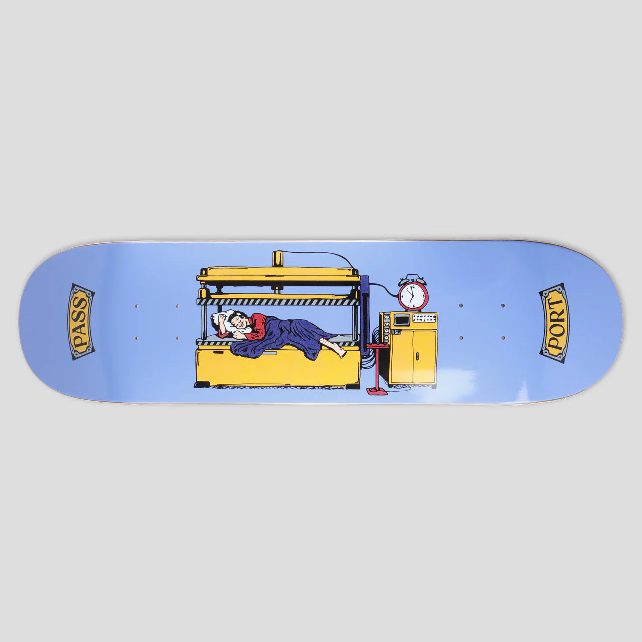 Pass~Port 'You're Making Me Nervous Series - Early Rise' Deck (Yellow/Multicolor)