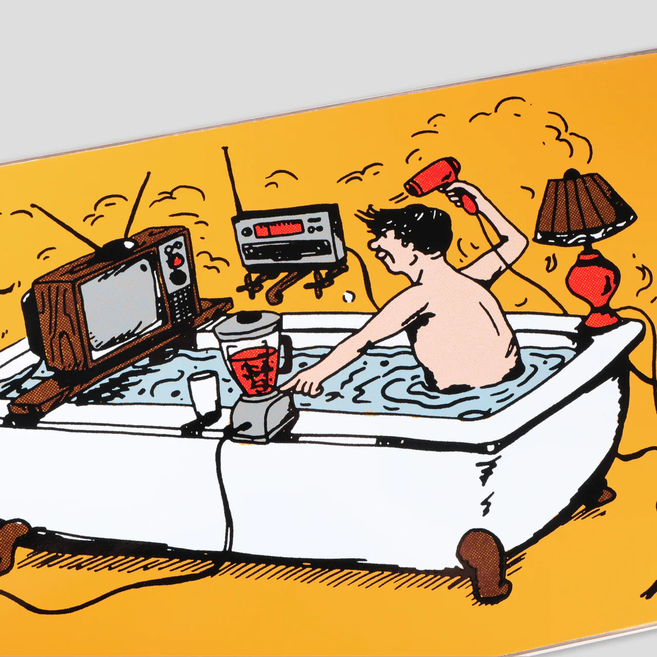 Pass~Port 8.375" 'You're Making Me Nervous Series - Tub Time' Deck