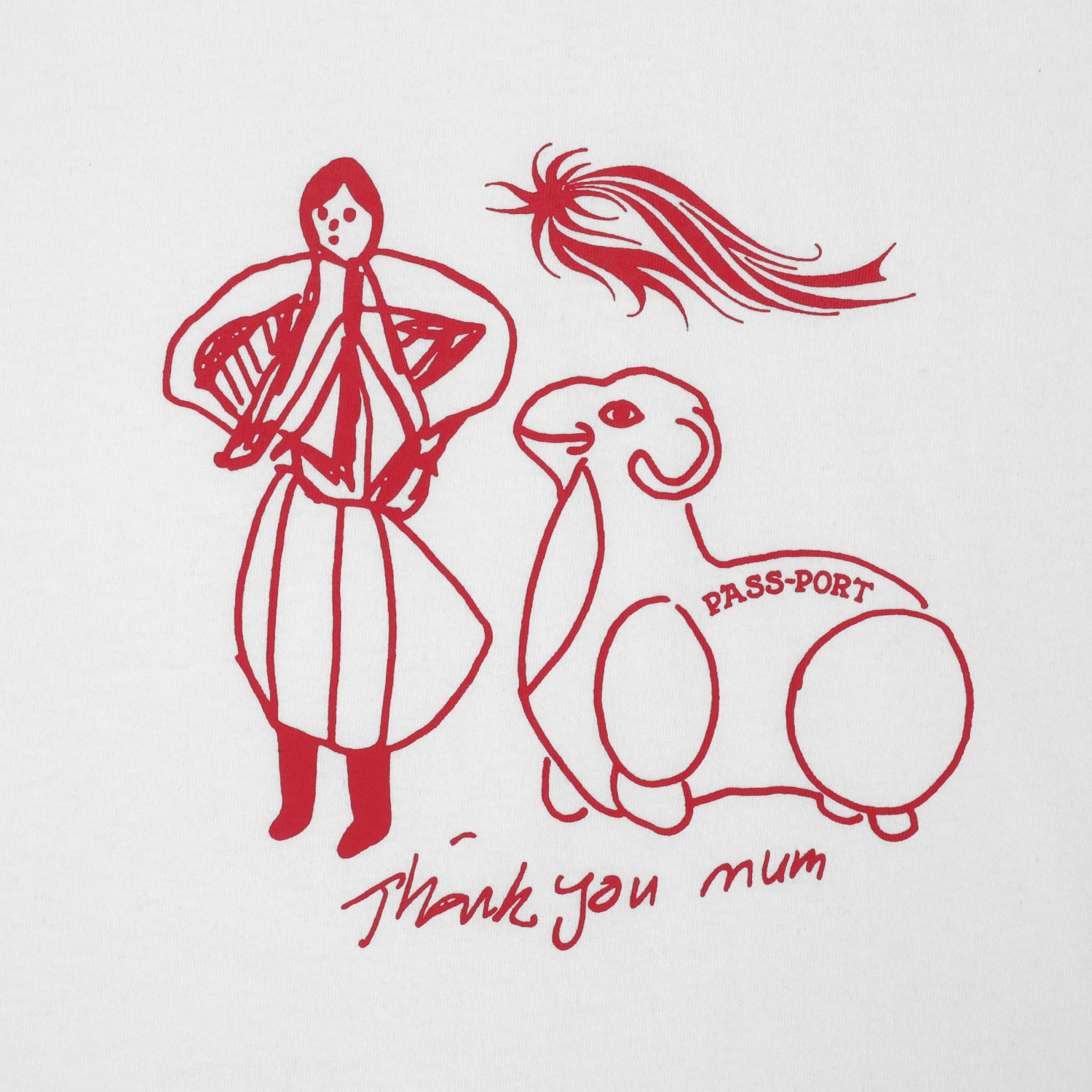 Pass~Port 'Thank You Mum' T-Shirt