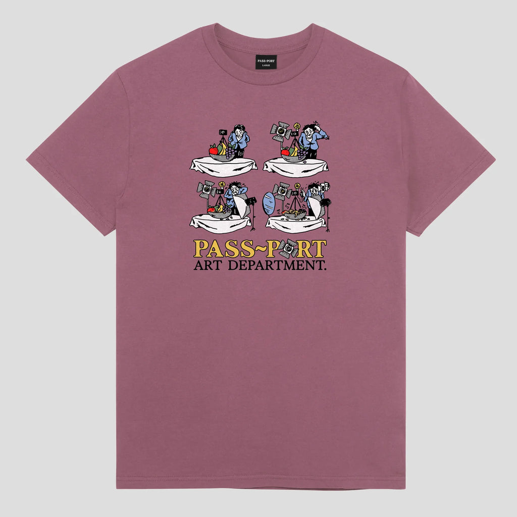 Pass~Port 'Art Dept.' T-Shirt (Washed Berry)