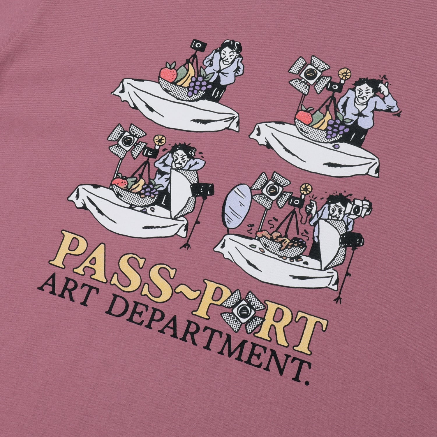Pass~Port 'Art Dept.' T-Shirt (Washed Berry)