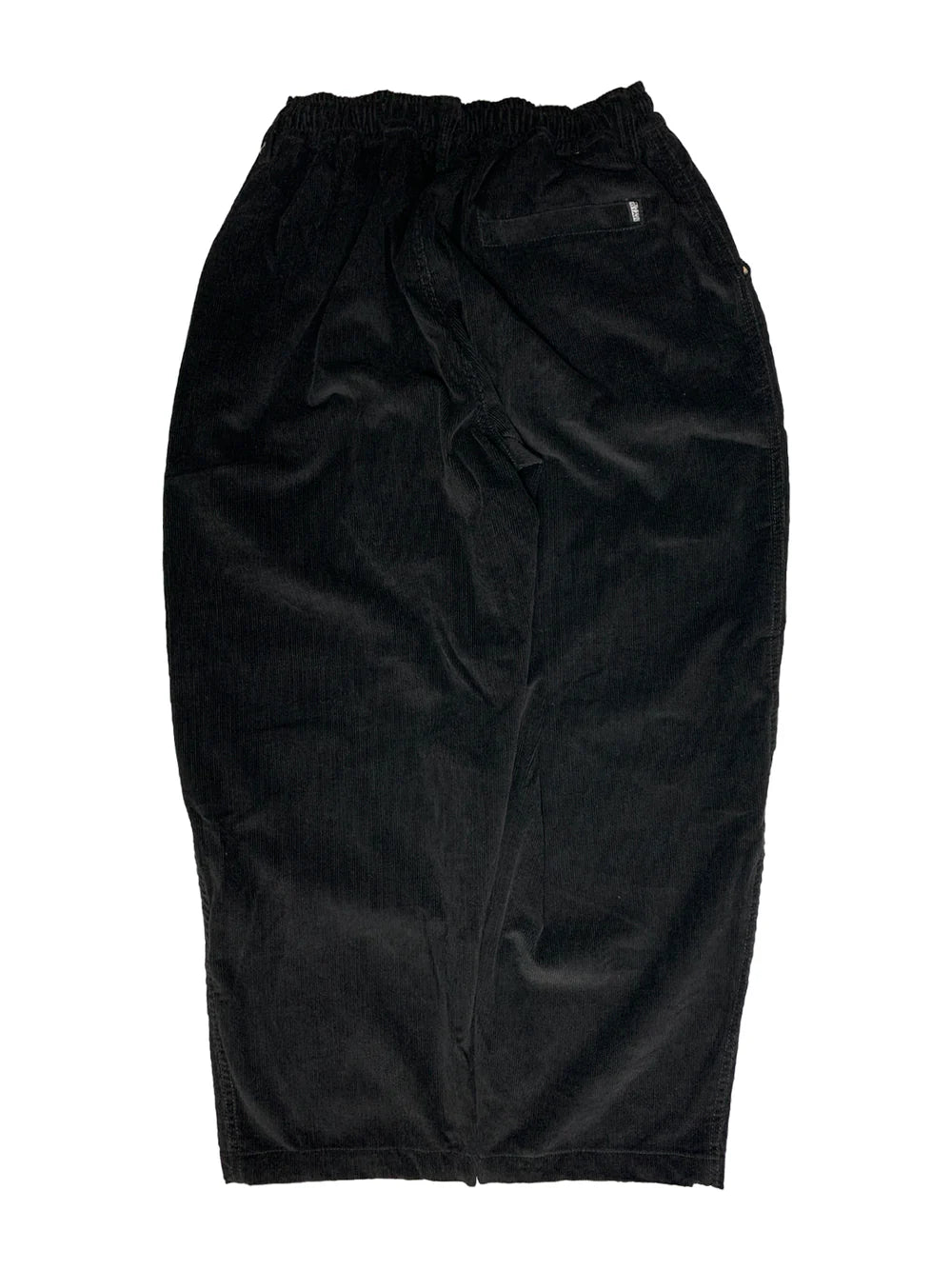 TELEVISI STAR BLACK COTTON CORDUROY BAGGY OG PANTS SUNFLOWER