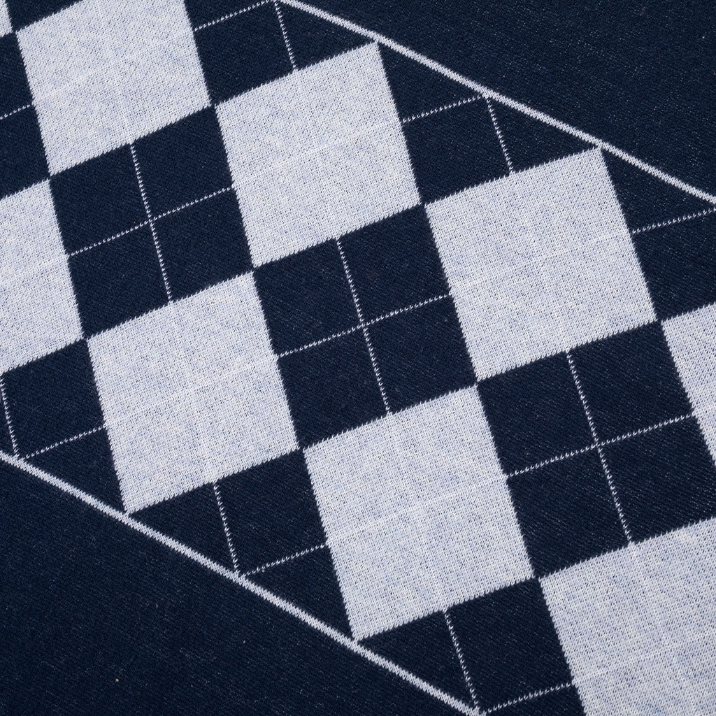 Pass~Port 'Tilde Stamp Knit' Polo (Navy)