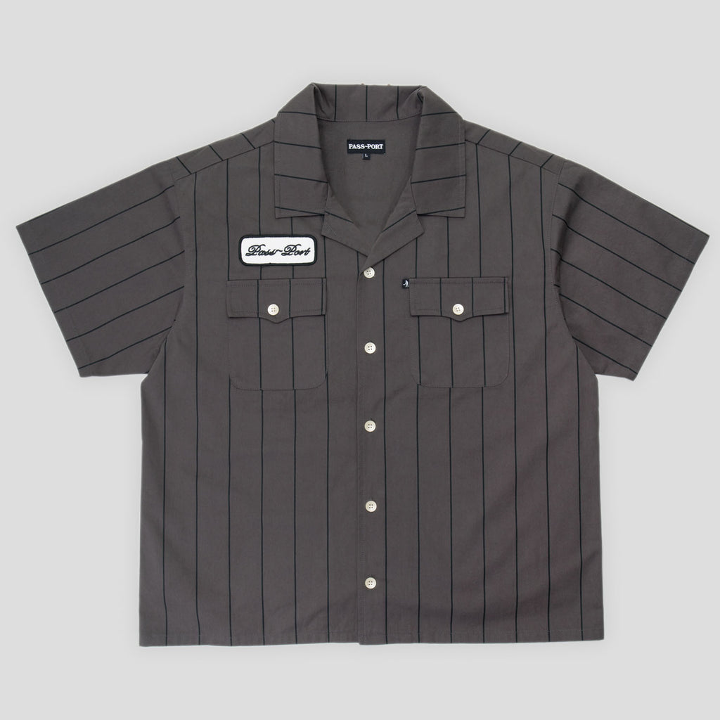 Pass~Port 'Striped Casual' T-Shirt (Tar)