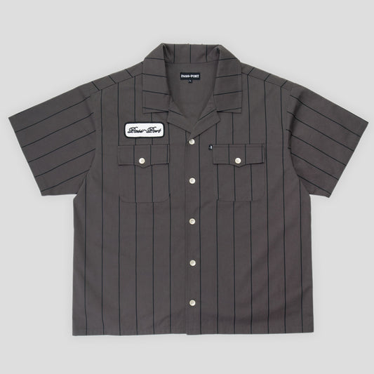 Pass~Port 'Striped Casual' T-Shirt (Tar)