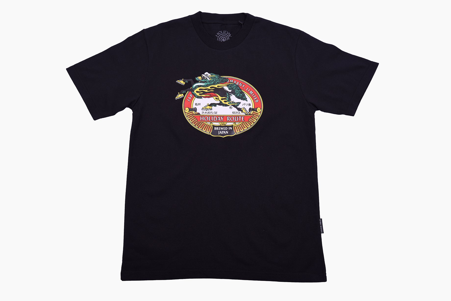 Holiday Route 'Kirin' T-Shirt (Black)