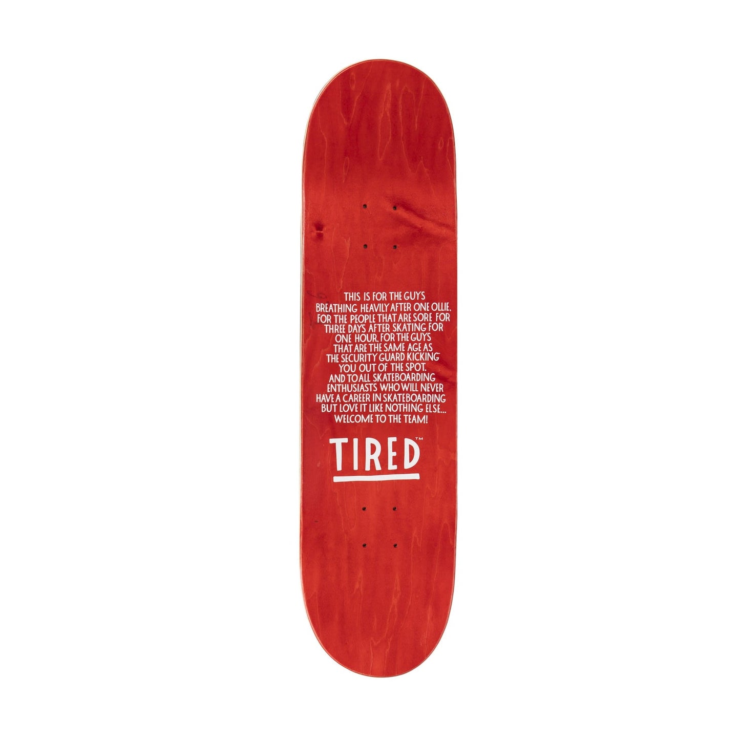 Tired Skateboards "Style Bender" Skateboard Deck (8.5)