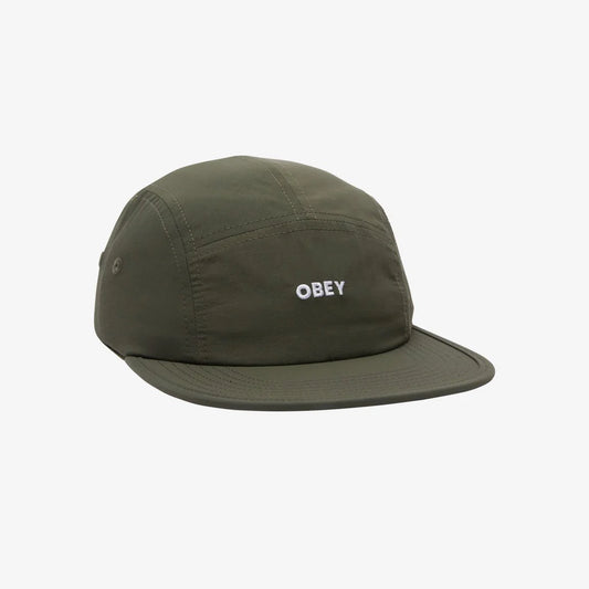 OBEY Bold Nylon Camp Cap (Olive)