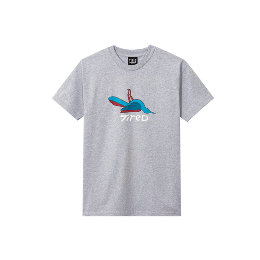 Tired Skateboards "Bird" T-Shirt (Grey)