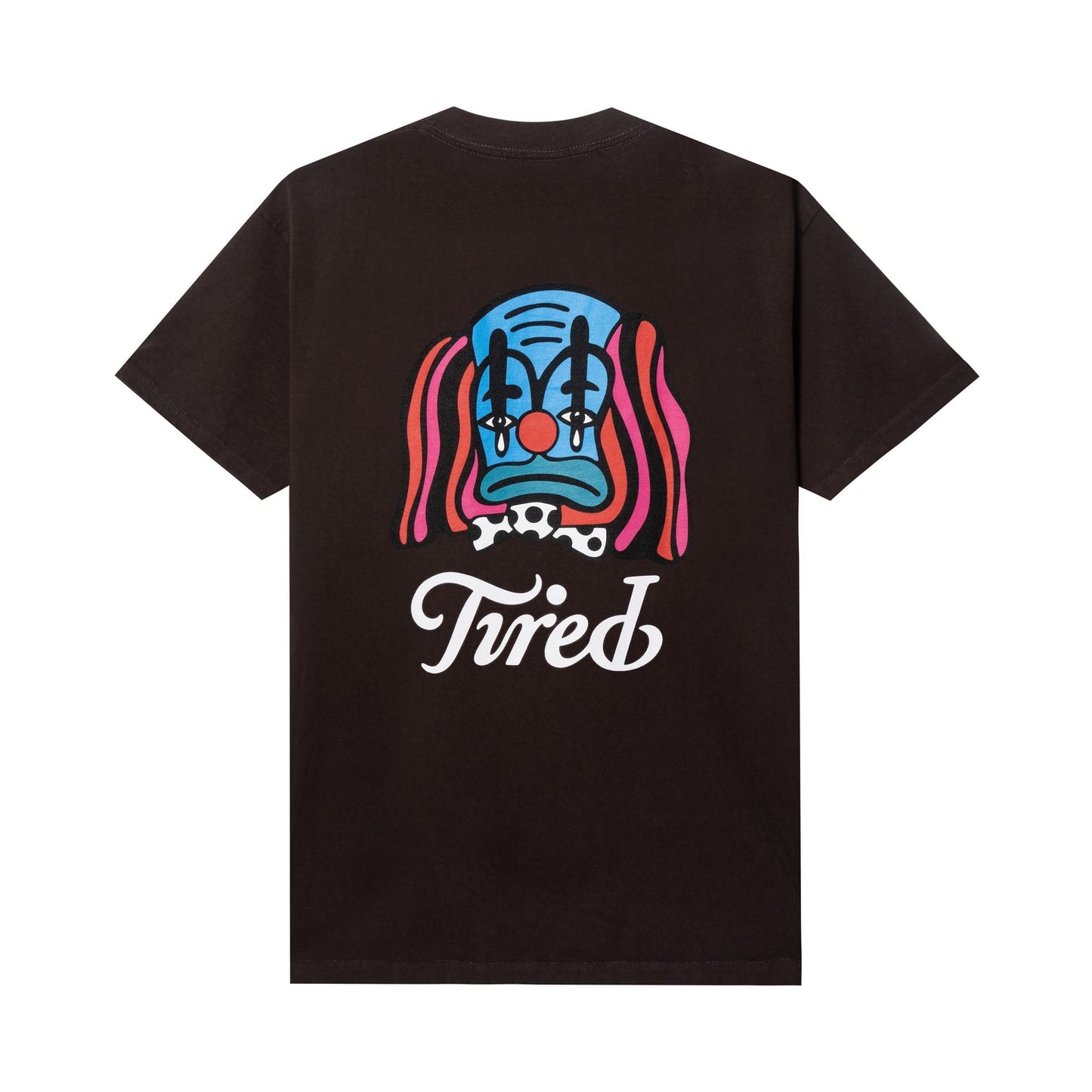 Tired Skateboards "Clown" T-Shirt (Brown)