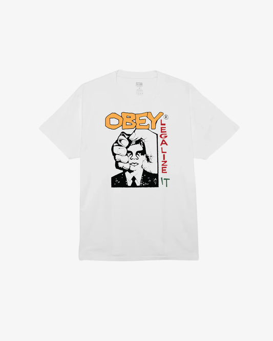 OBEY Legalize It (Pigment Vintage White)