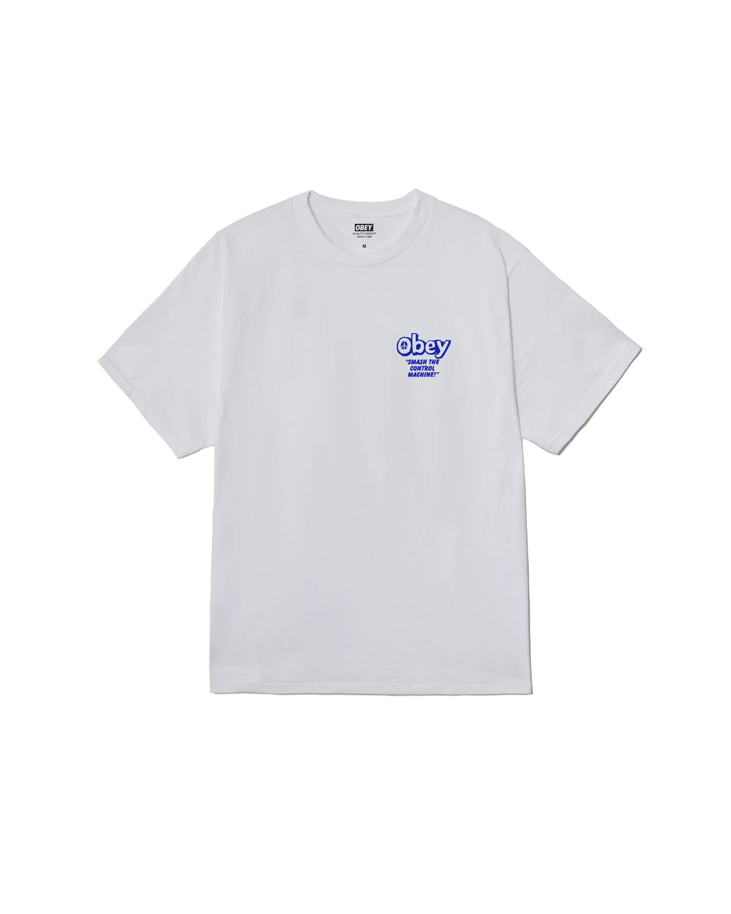 OBEY 'Smash The Control Machine Classic' T-Shirt (White)