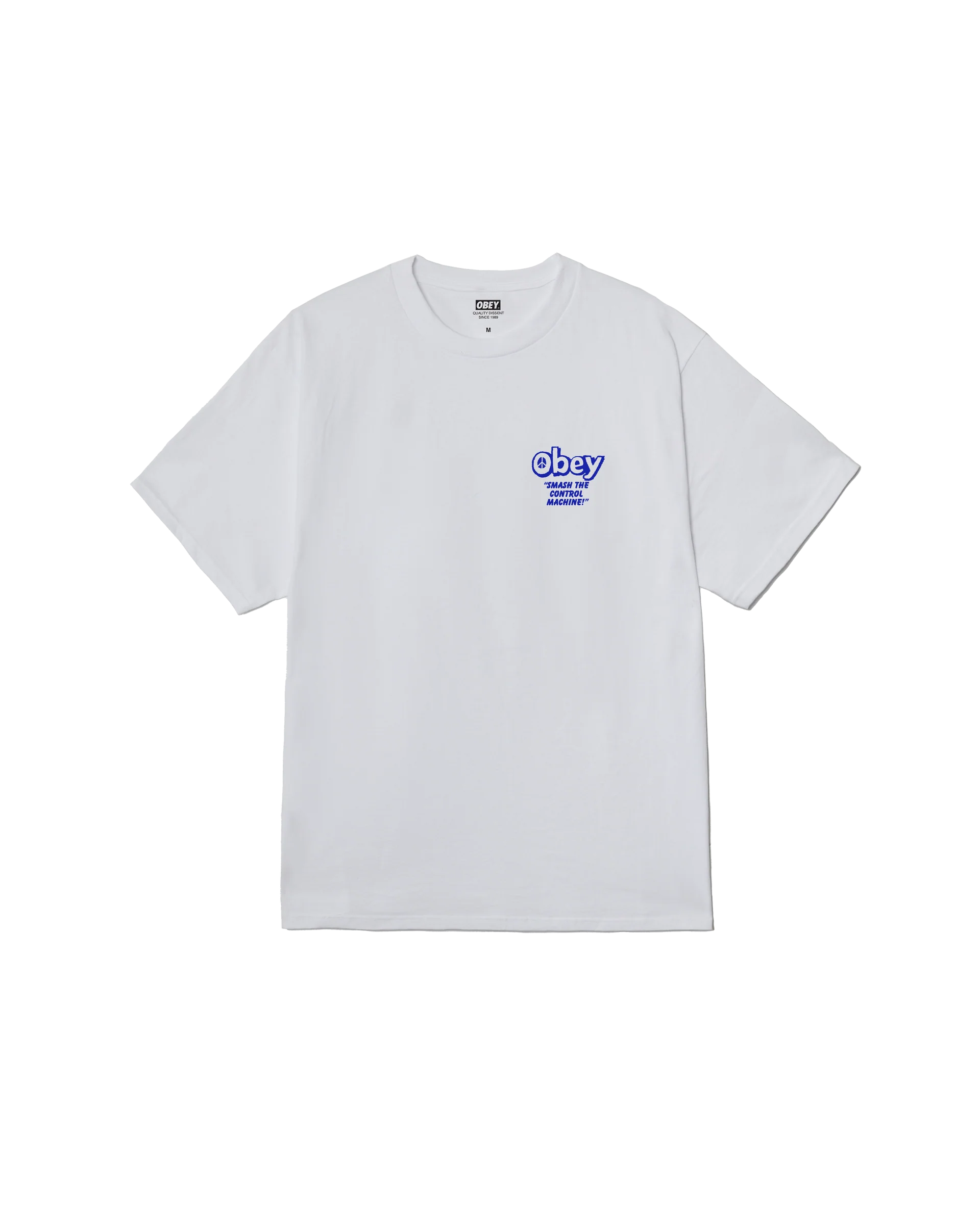 OBEY 'Smash The Control Machine Classic' T-Shirt (White)