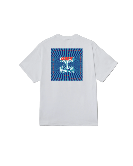 OBEY DISINFORMATION RESISTANCE CLASSIC T-SHIRT (WHITE)