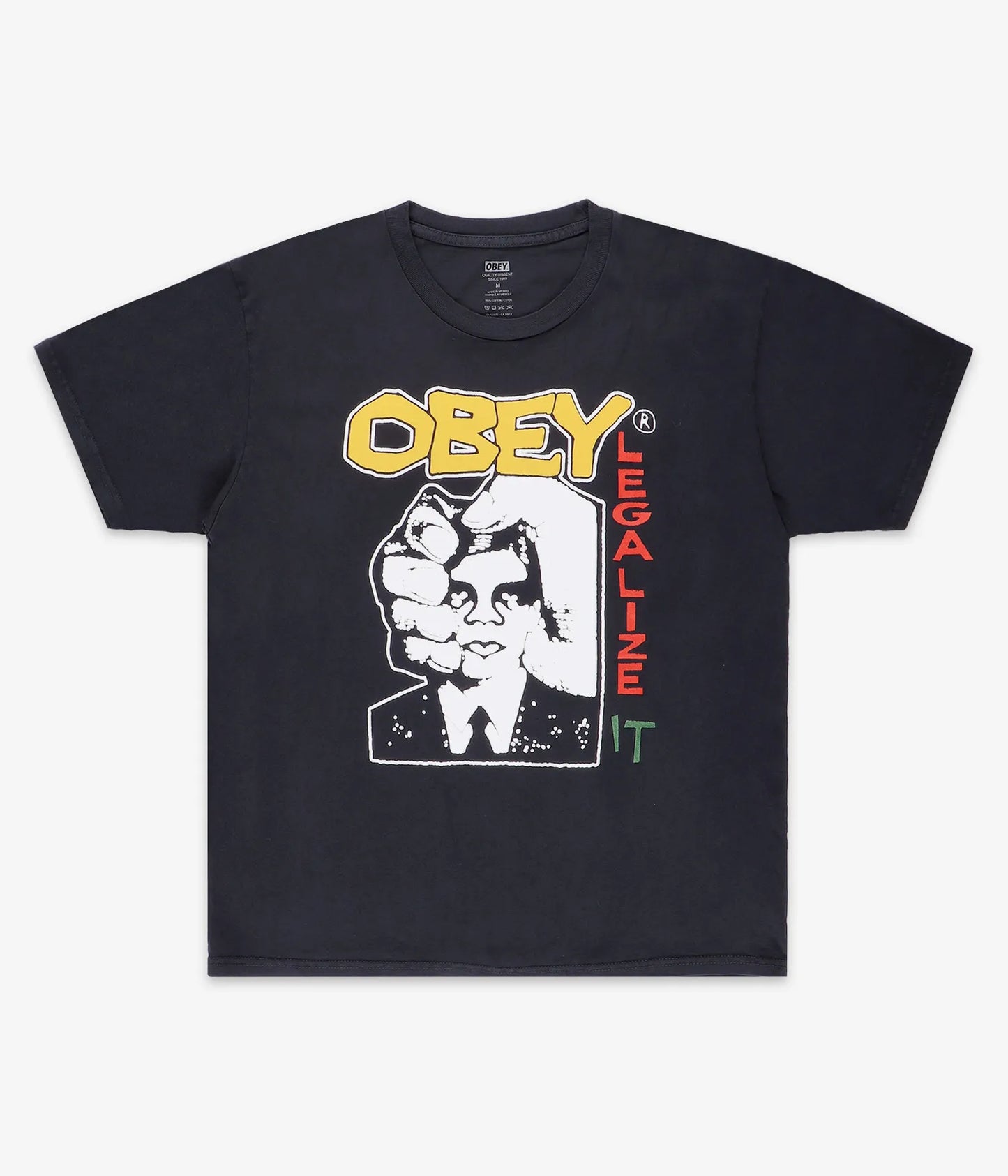 OBEY Legalize It (Pigment Vintage Black)