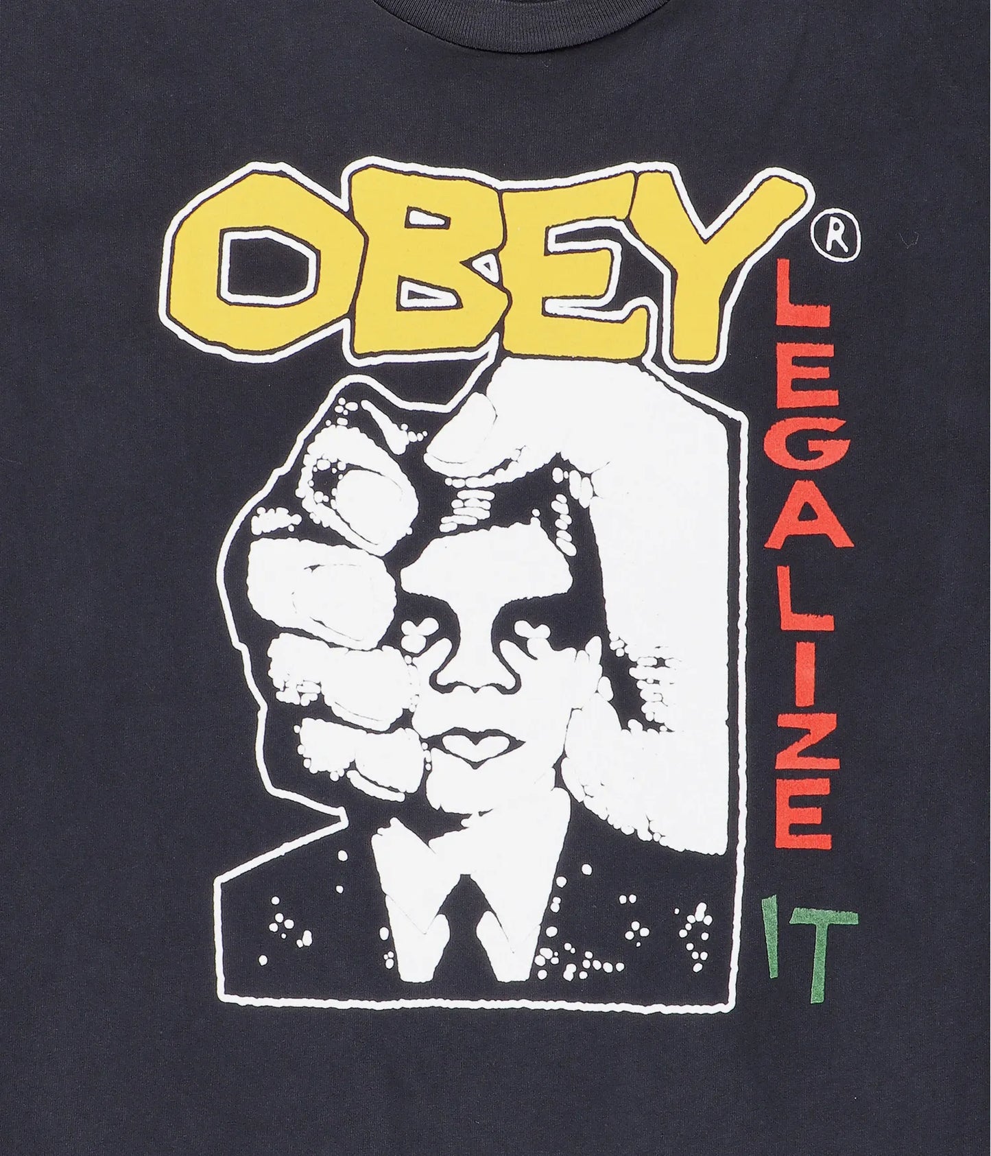 OBEY Legalize It (Pigment Vintage Black)