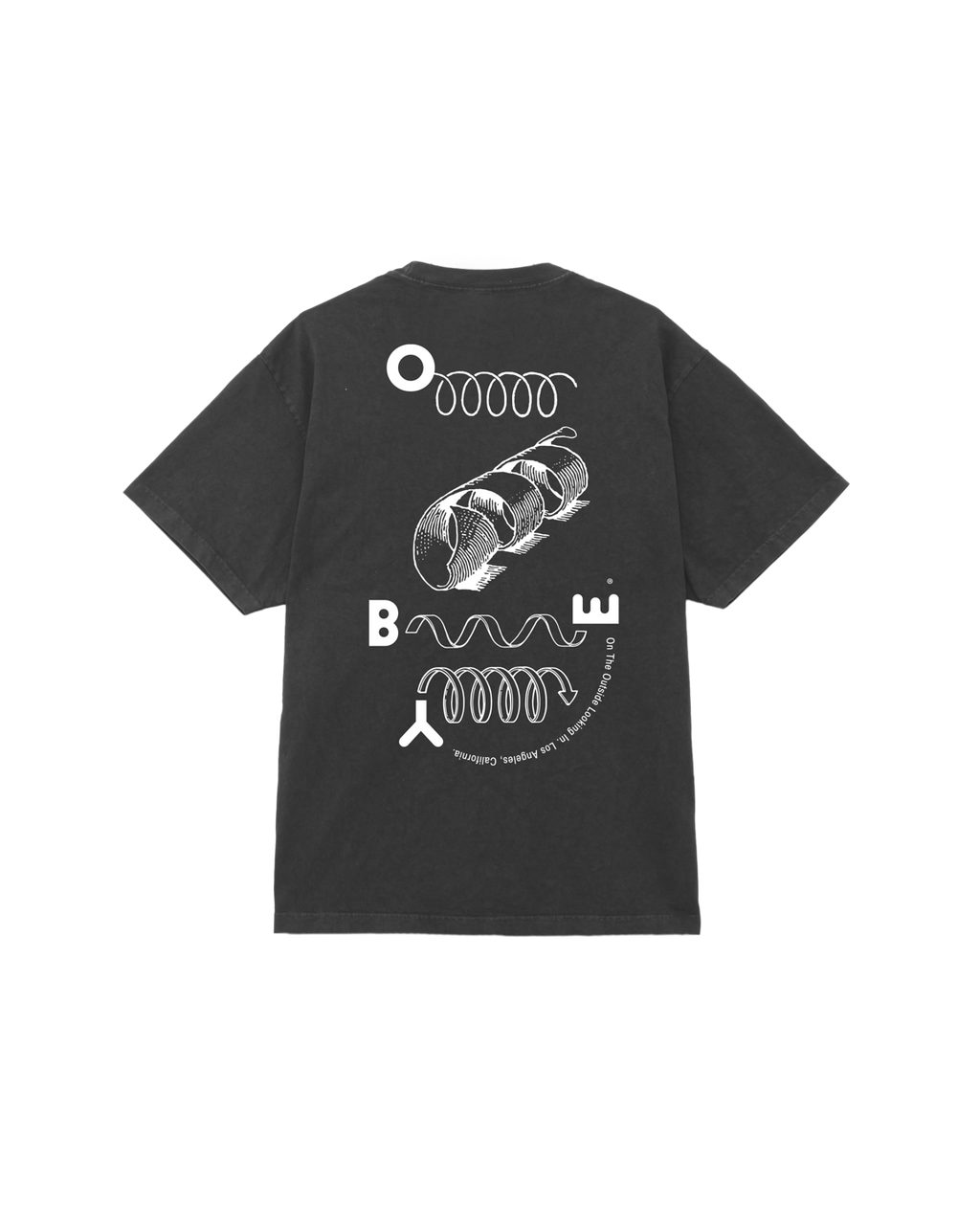 OBEY 'Outside Looking In' T-Shirt (Pigment True Vintage Black)