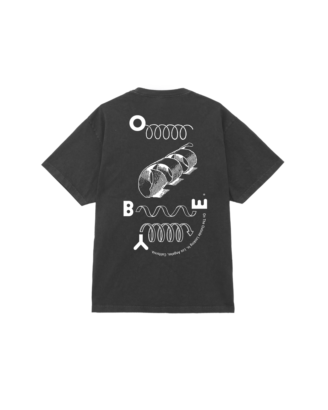 OBEY 'Outside Looking In' T-Shirt (Pigment True Vintage Black)