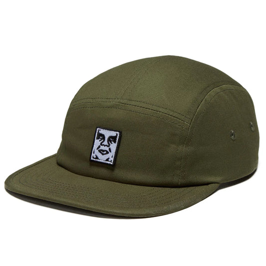 OBEY Icon Twill Camp Hat (Olive)