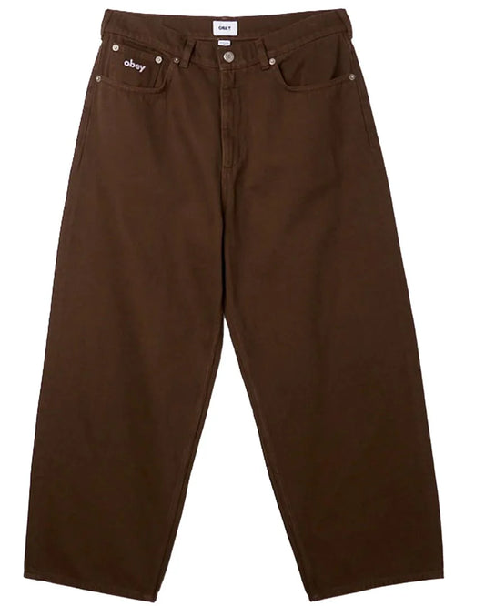 OBEY Bigwig Chino Pants (Java Brown)