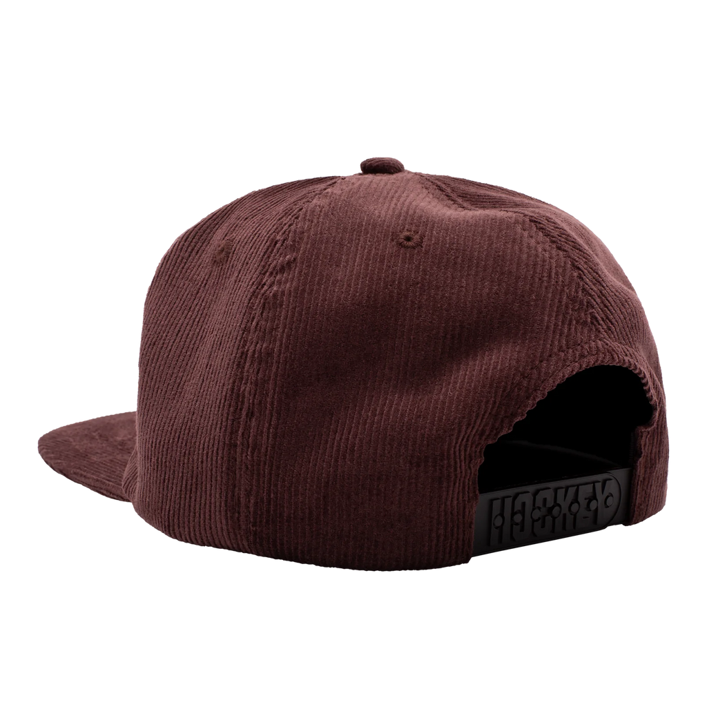 Hockey 'Corduroy 5 Panel' Hat (Brown)