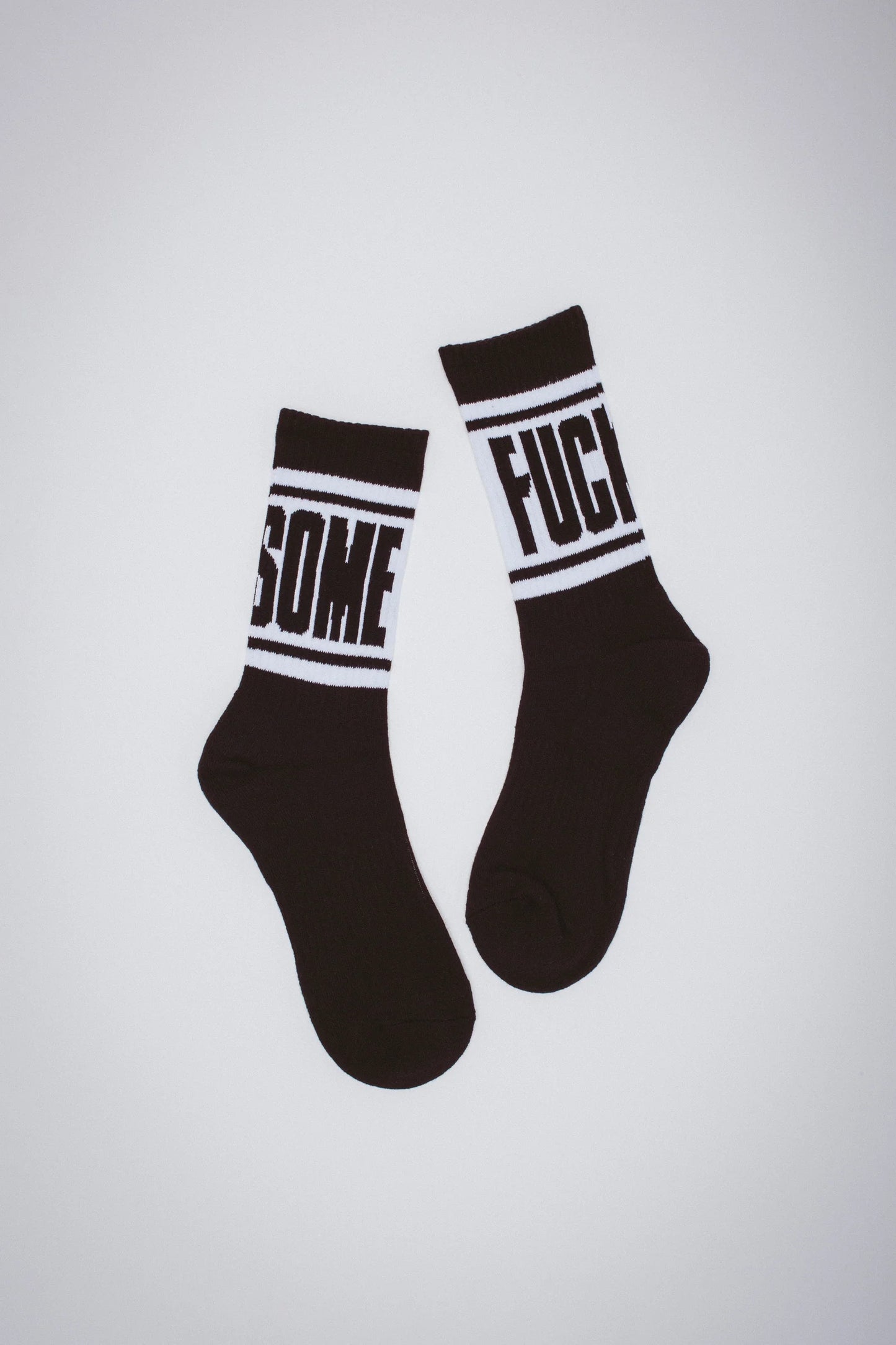 FA WORLD ENTERTAINMENT Big Stripe Sock (Black/White)