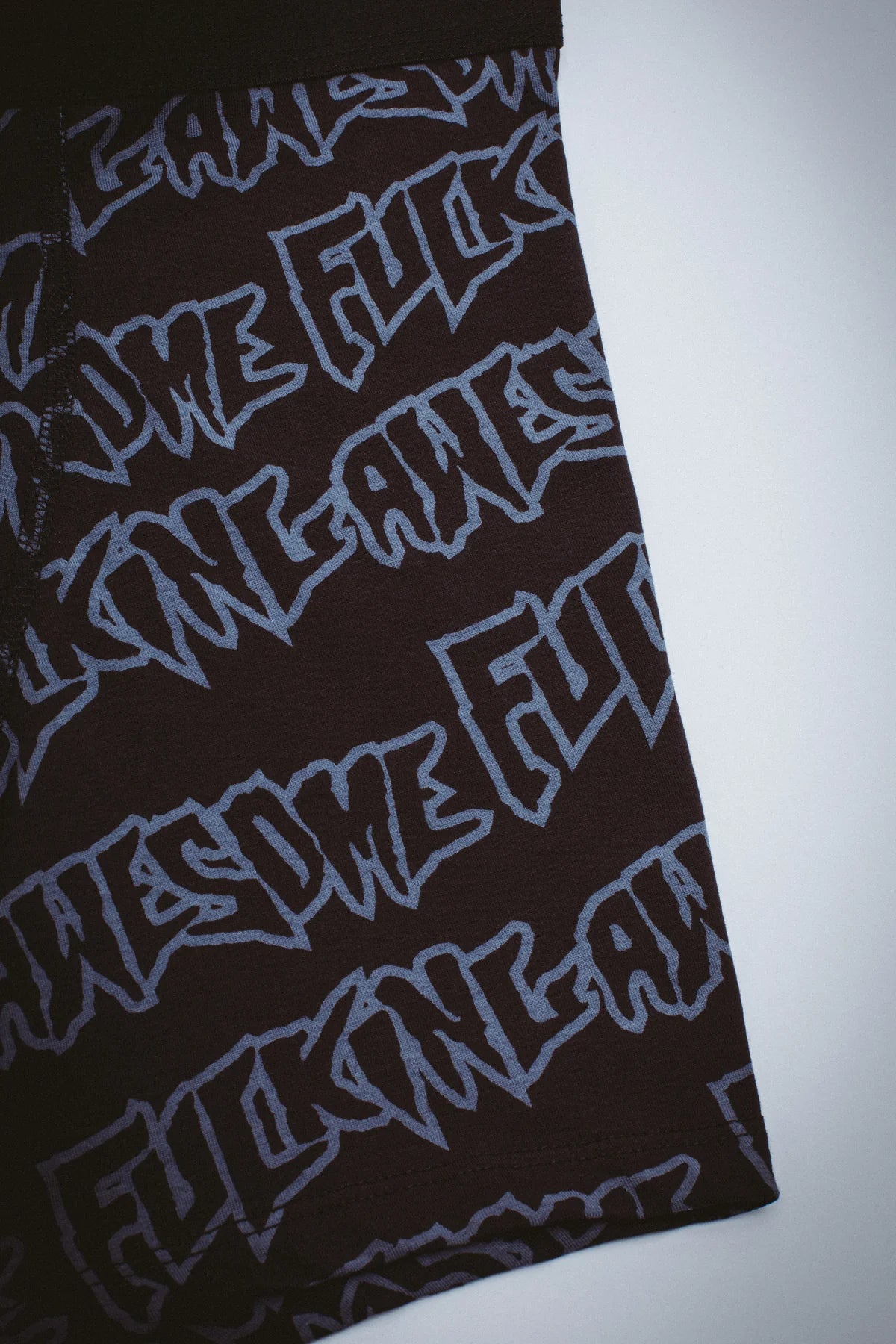 FA World Entertainment Stamp Logo Boxer Brief Two Pack (Black / White)