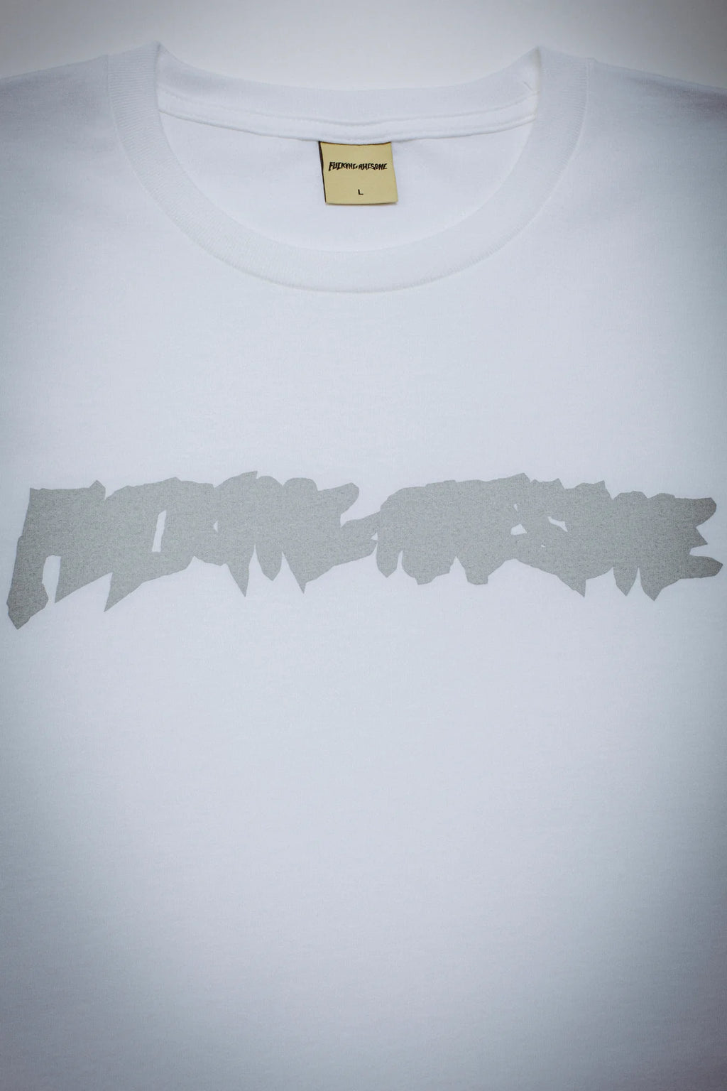 FA World Entertainment 'Ink Trap Stamp Logo' Shorts (White)